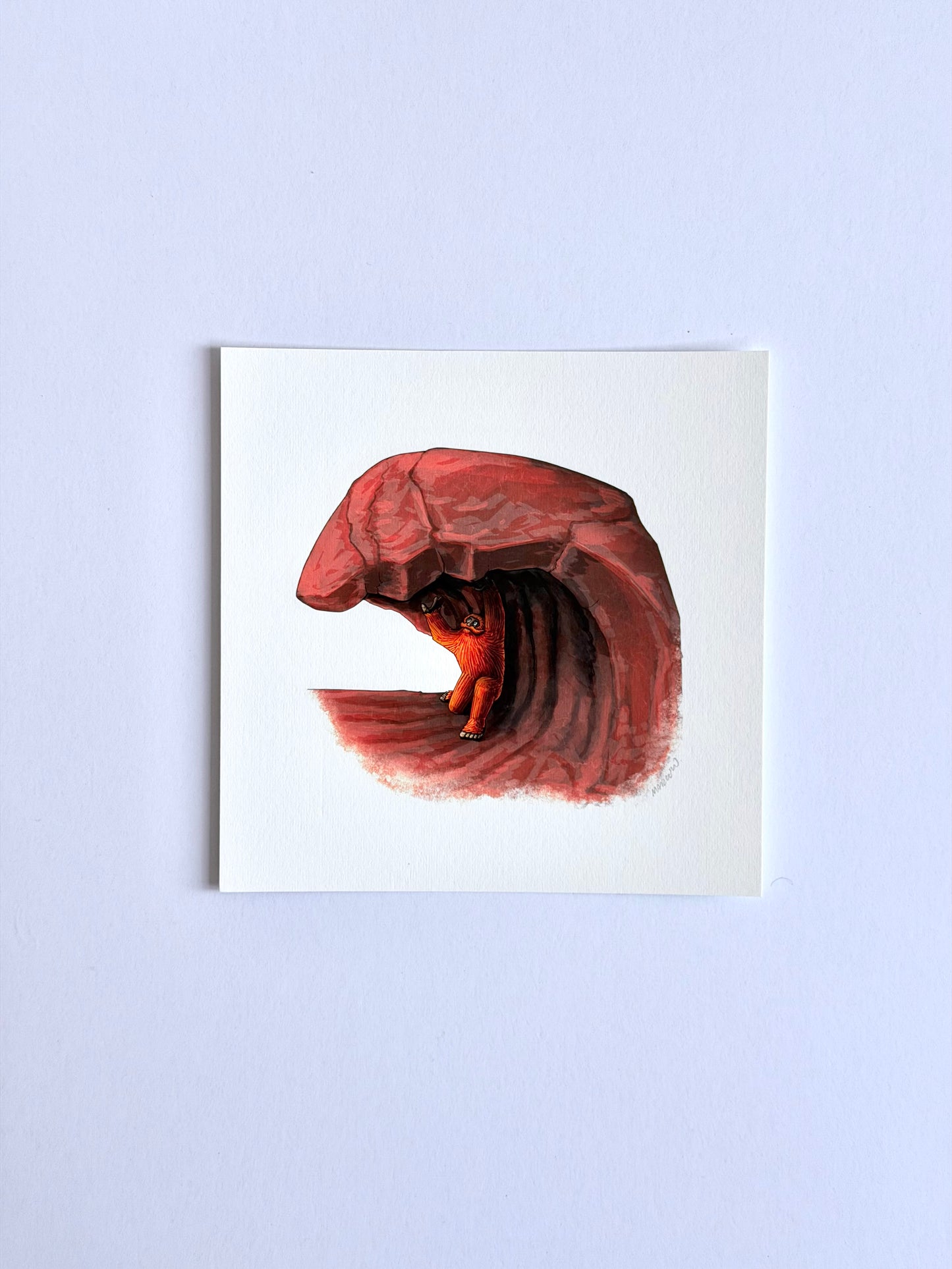 "Rock Barrel" Print by Marcelo Torres