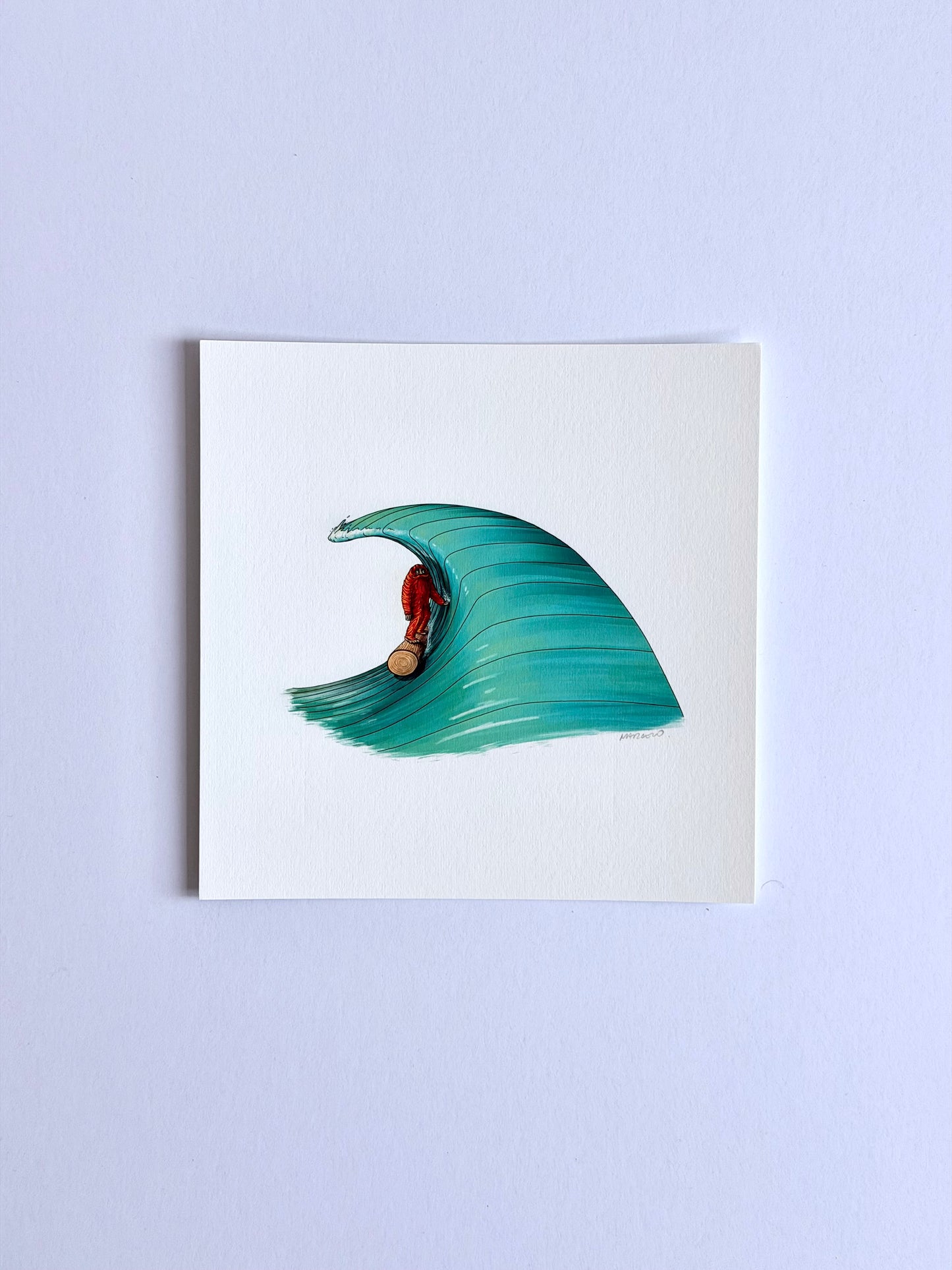 "Water Barrel" Print by Marcelo Torres