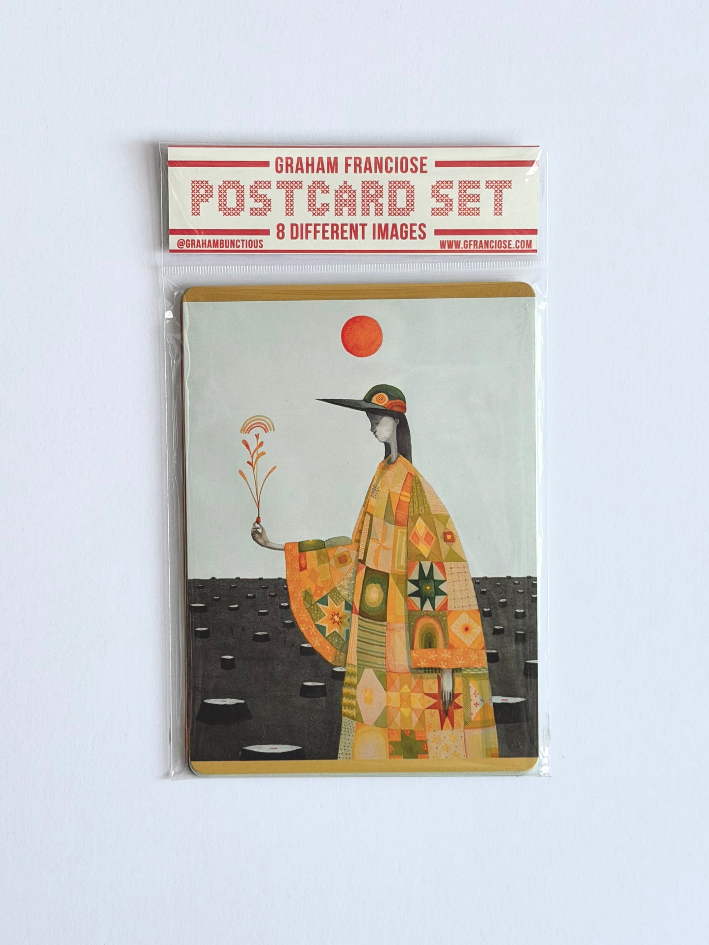 Pack of 8 Postcards by Graham Franciose