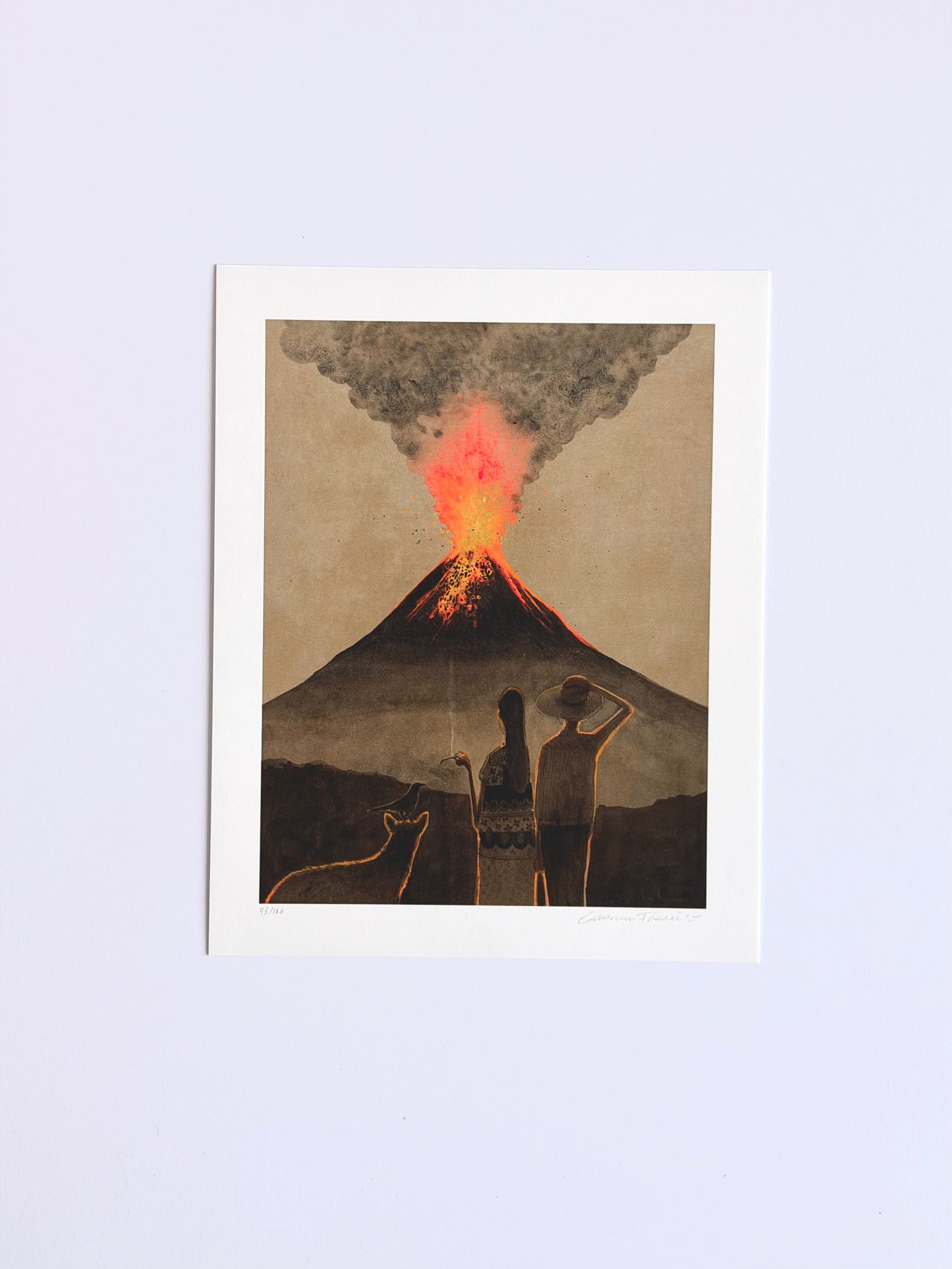 "Volcano" Print by Graham Franciose