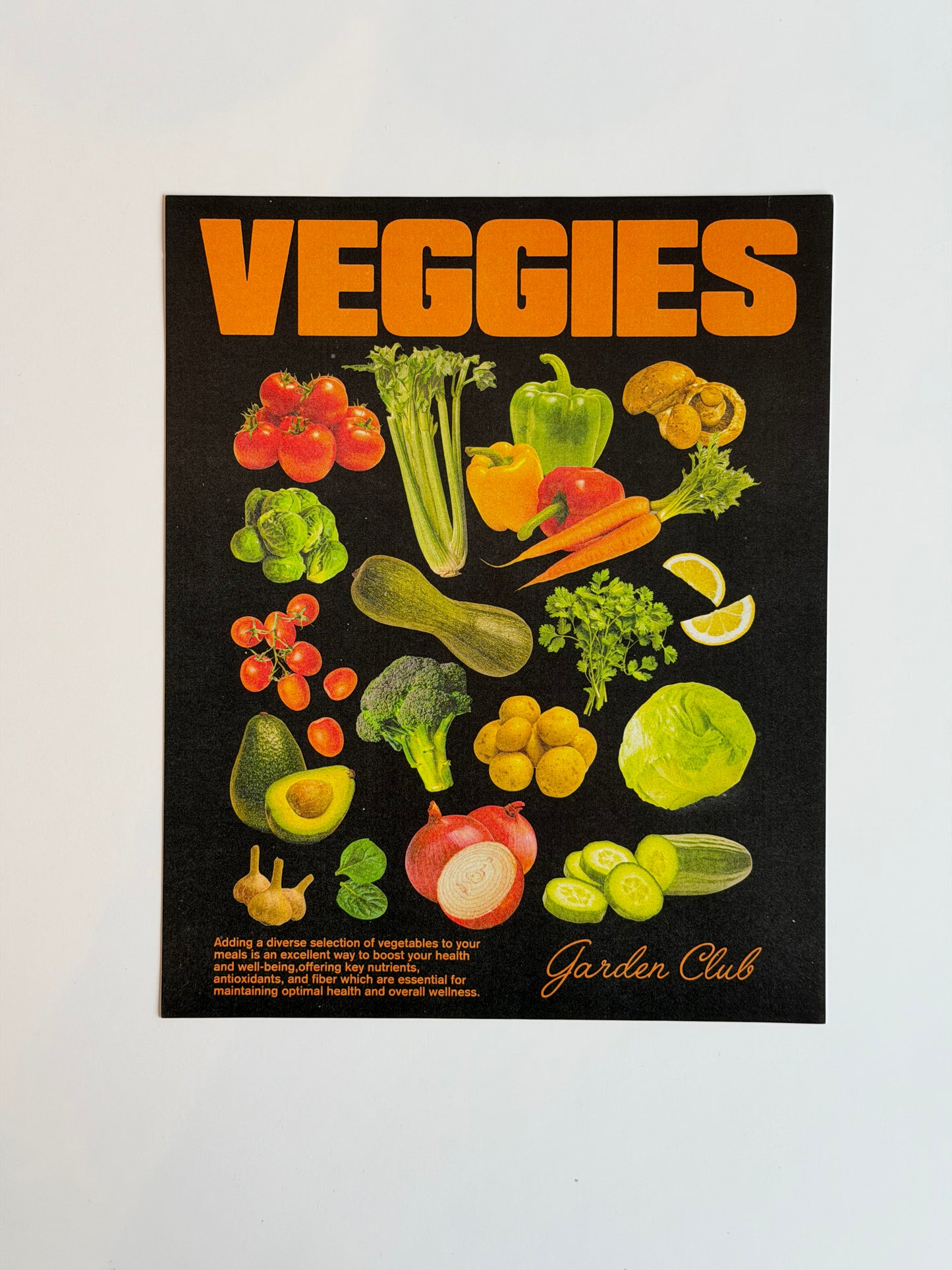 "Veggies" Print by Reggie Stewart