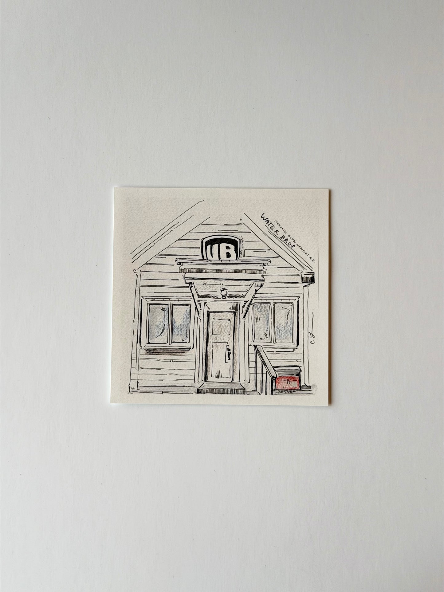 "Waterbrothers 1" Print by Emalia Mae