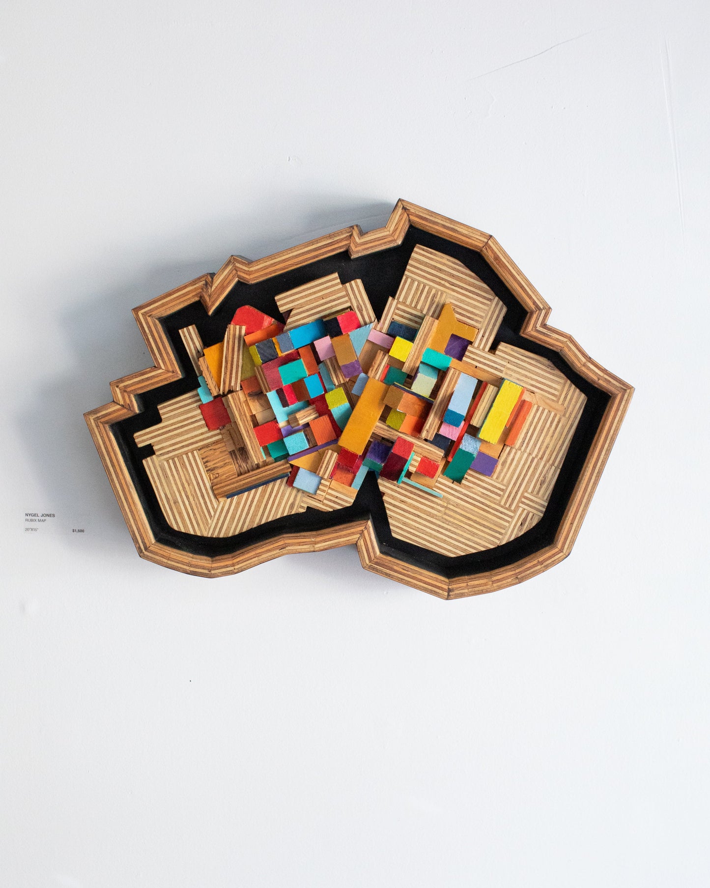 "Rubix Map" by Nygel Jones