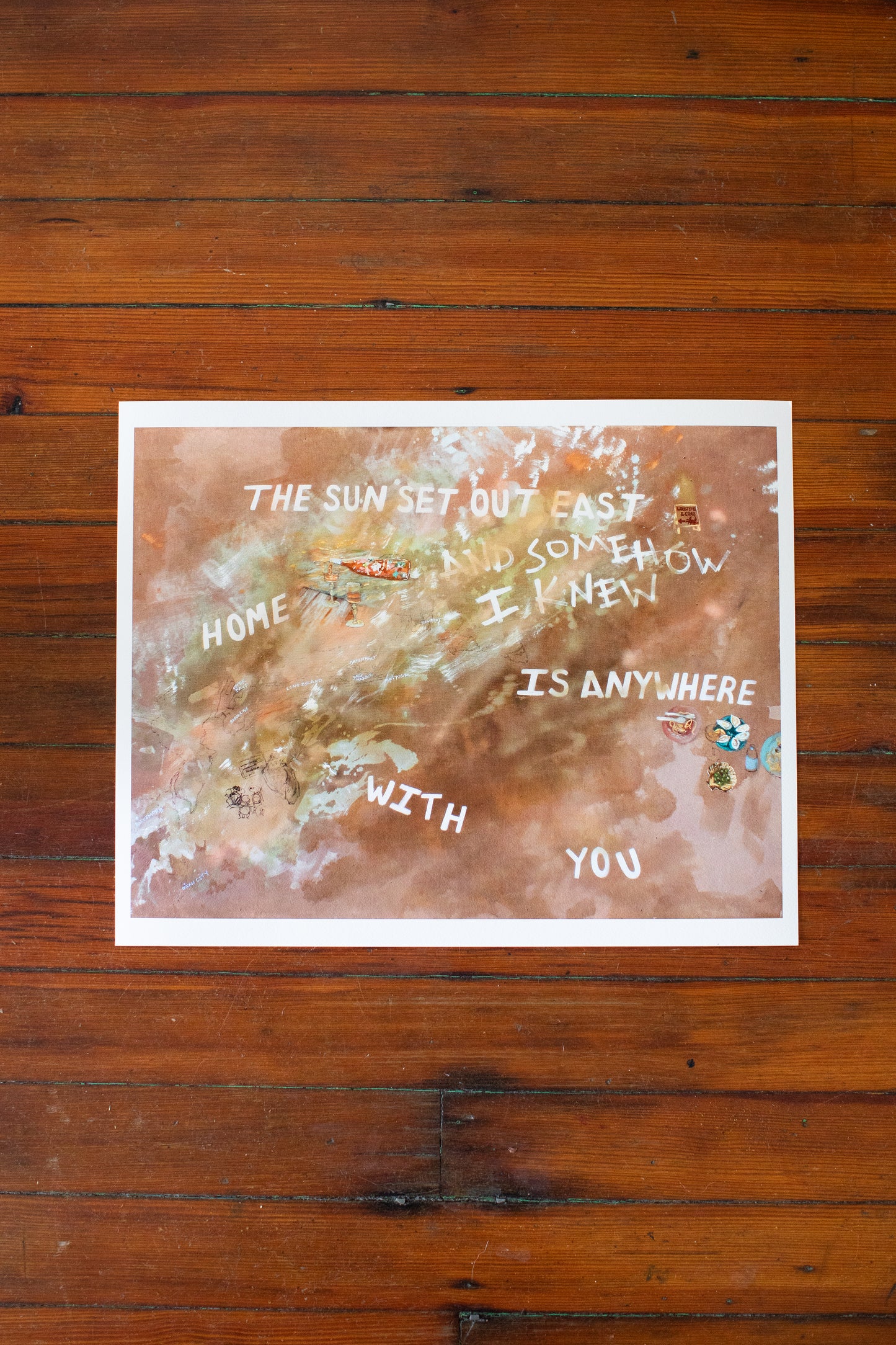 Pryce Print "Sunset Out East"