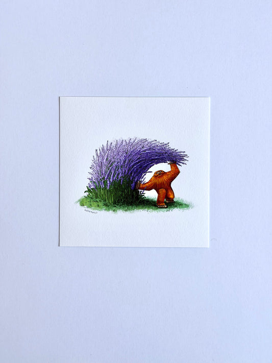"Lavender Barrel" Print by Marcelo Torres
