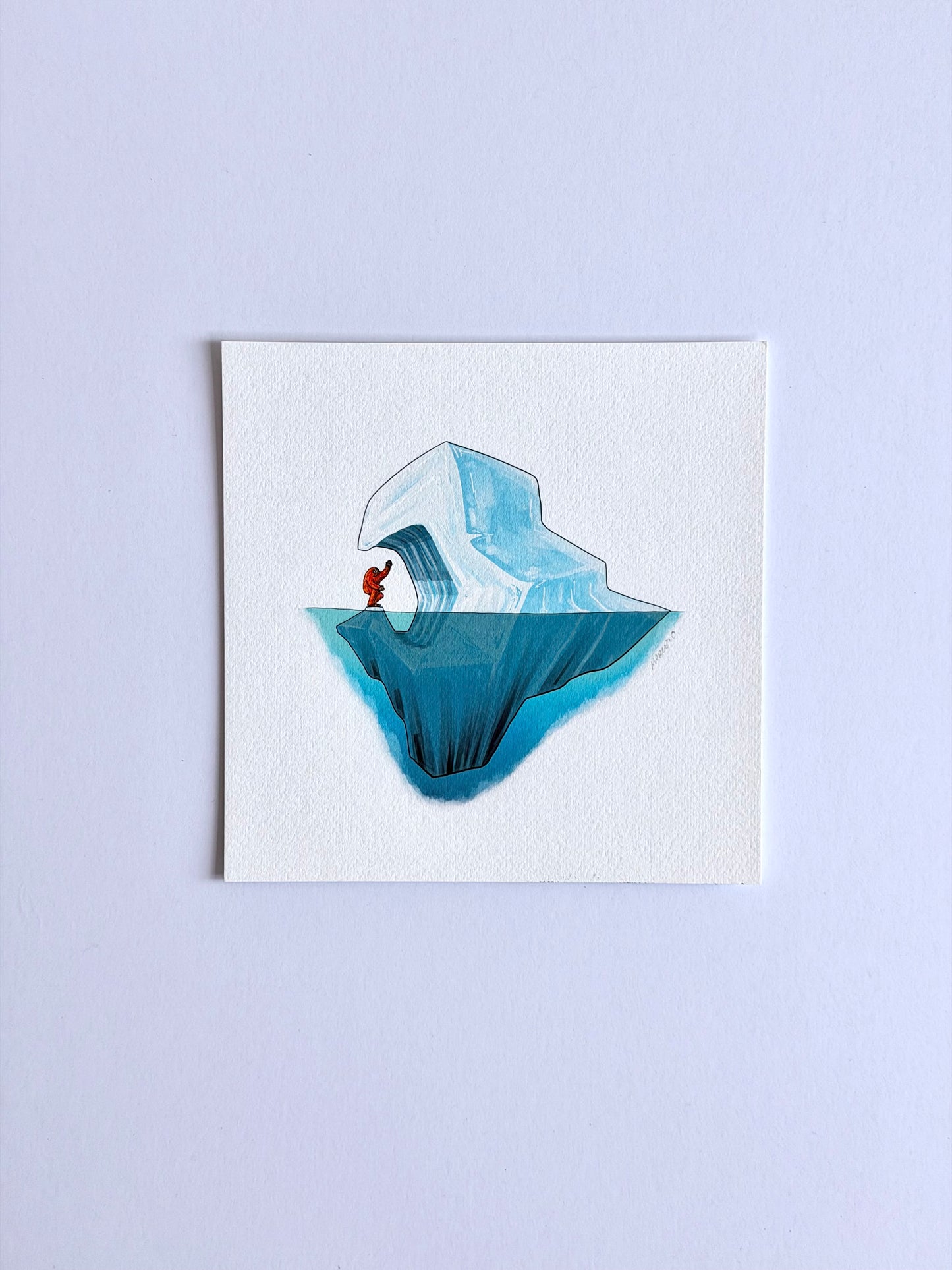 "Ice Barrel" Print by Marcelo Torres