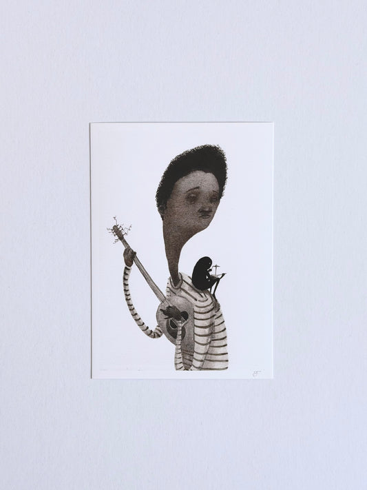 "Guitar" Print by Graham Franciose