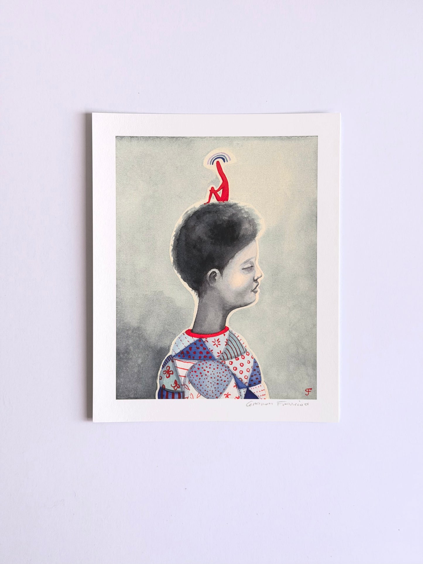 "Thinking" Print by Graham Franciose