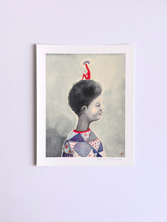 "Thinking" Print by Graham Franciose