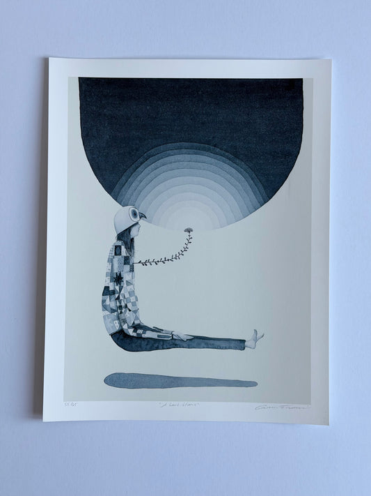 "A Heart Blooms II" Print by Graham Franciose