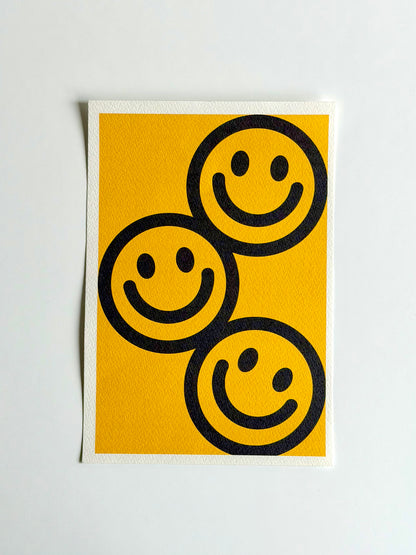 "Flowerfaces" Print by Reggie Stewart