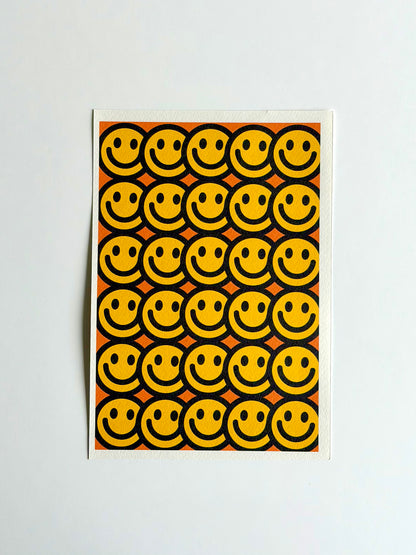 "Flowerfaces" Print by Reggie Stewart