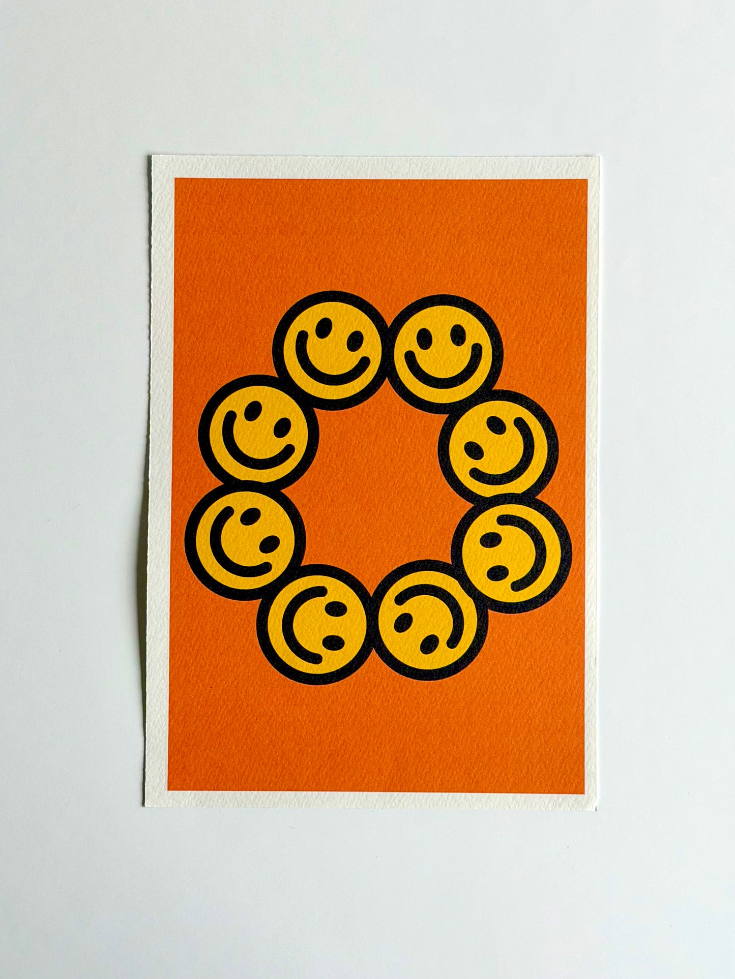 "Flowerfaces" Print by Reggie Stewart