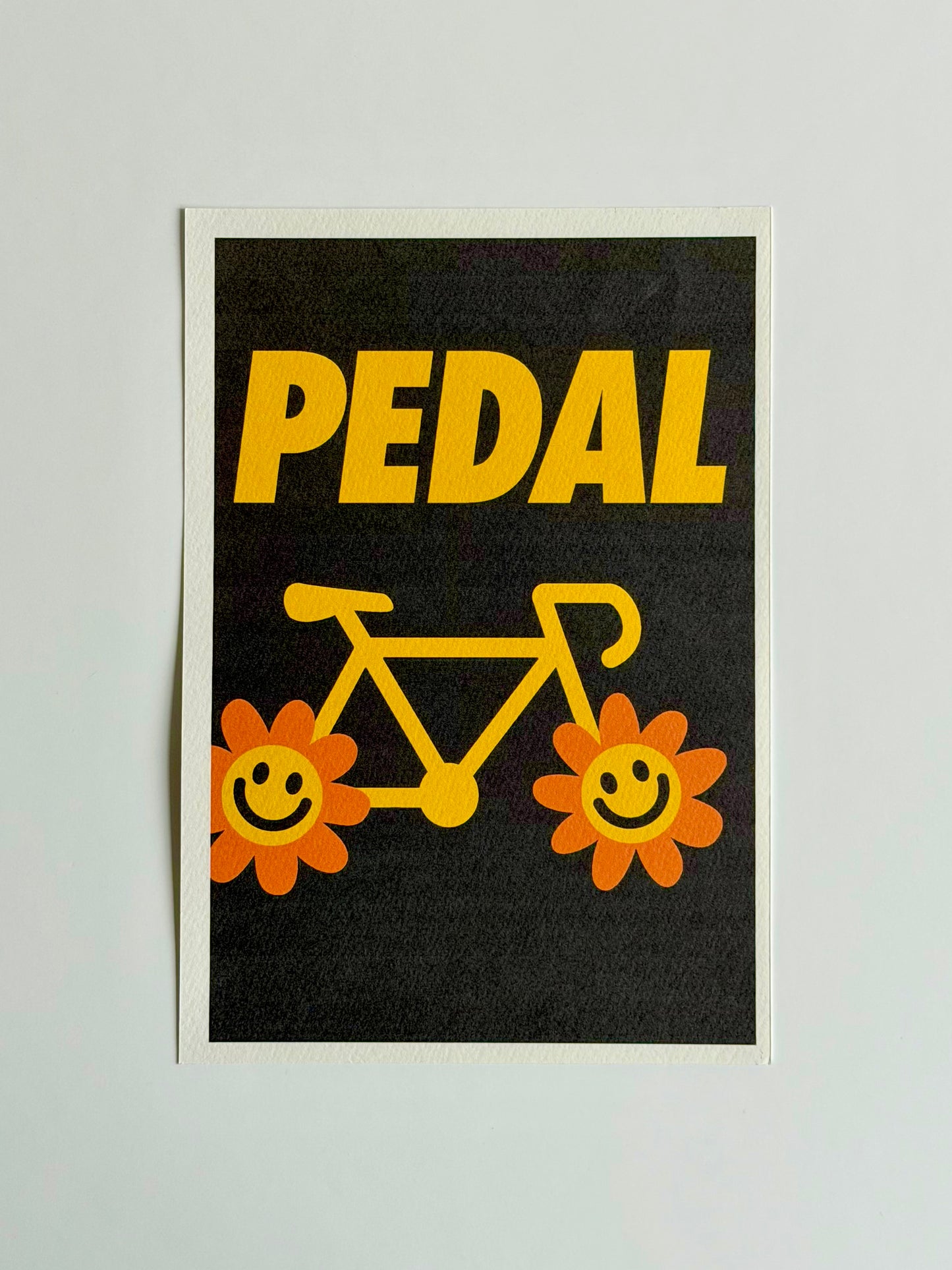 "Flowerfaces" Print by Reggie Stewart