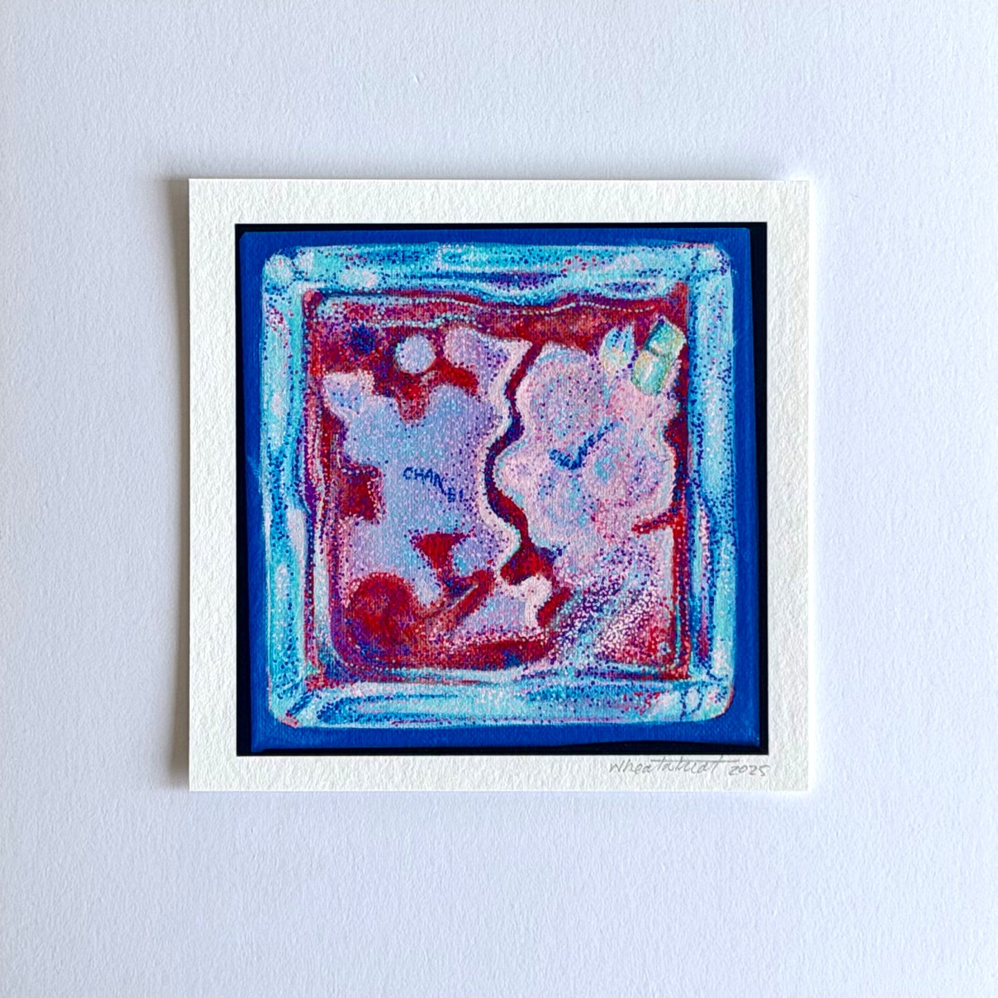 "Glass Block" Print by Julia Wheatly