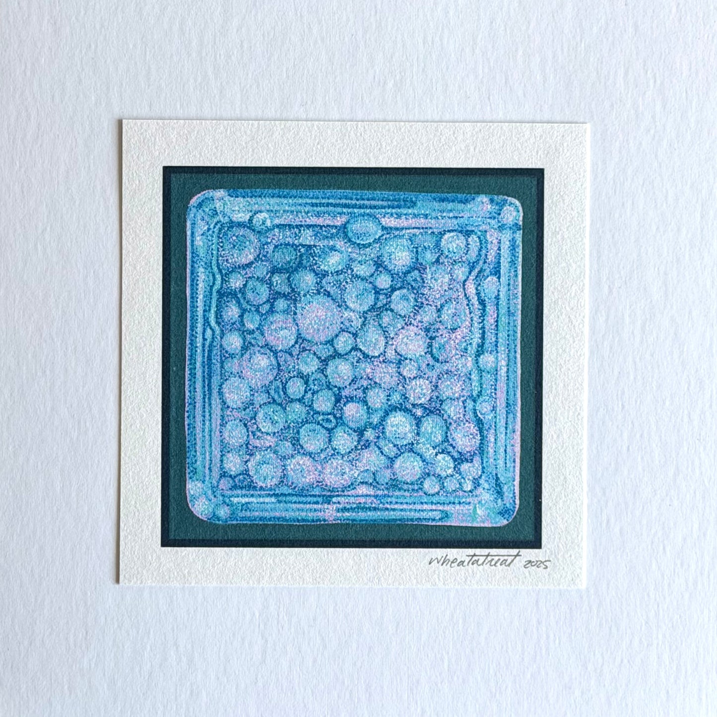 "Glass Block" Print by Julia Wheatly