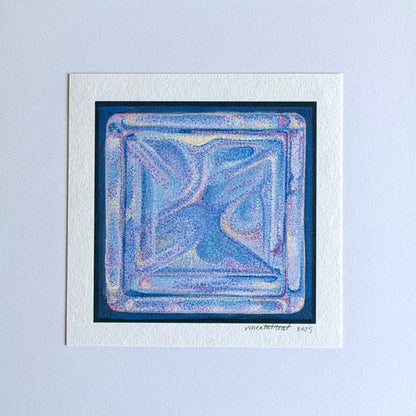 "Glass Block" Print by Julia Wheatly