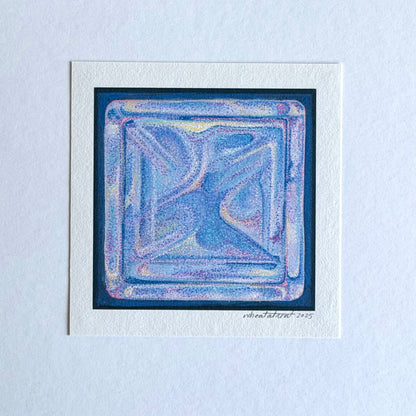"Glass Block" Print by Julia Wheatly