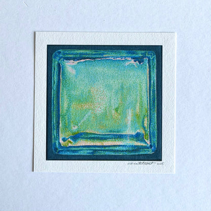 "Glass Block" Print by Julia Wheatly
