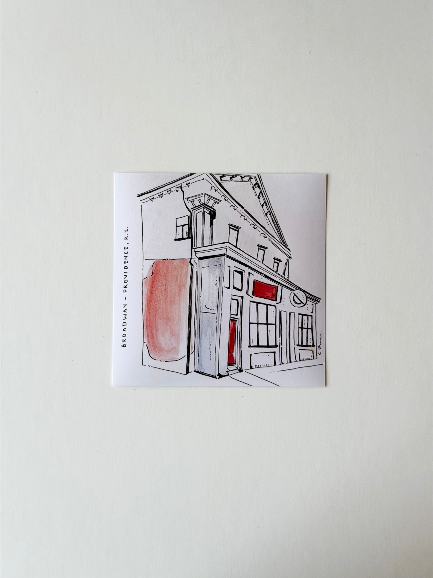 "Nitro Bar Broadway" Print by Emalia Mae