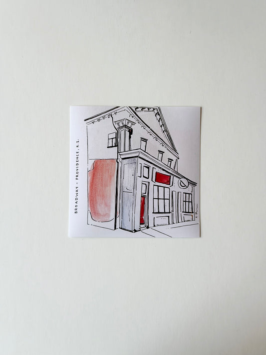 "Nitro Bar Broadway" Print by Emalia Mae
