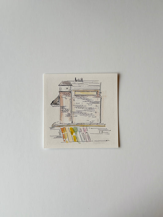 "Nitro Bar Pond Ave" Print by Emalia Mae