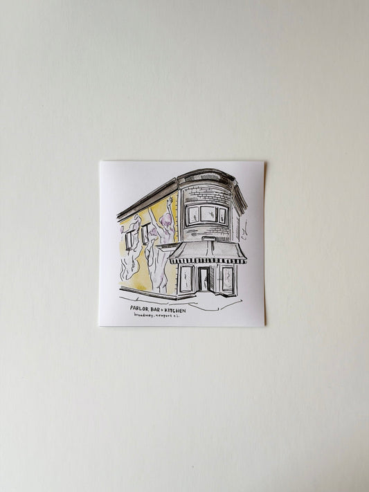 "Parlor" Print by Emalia Mae