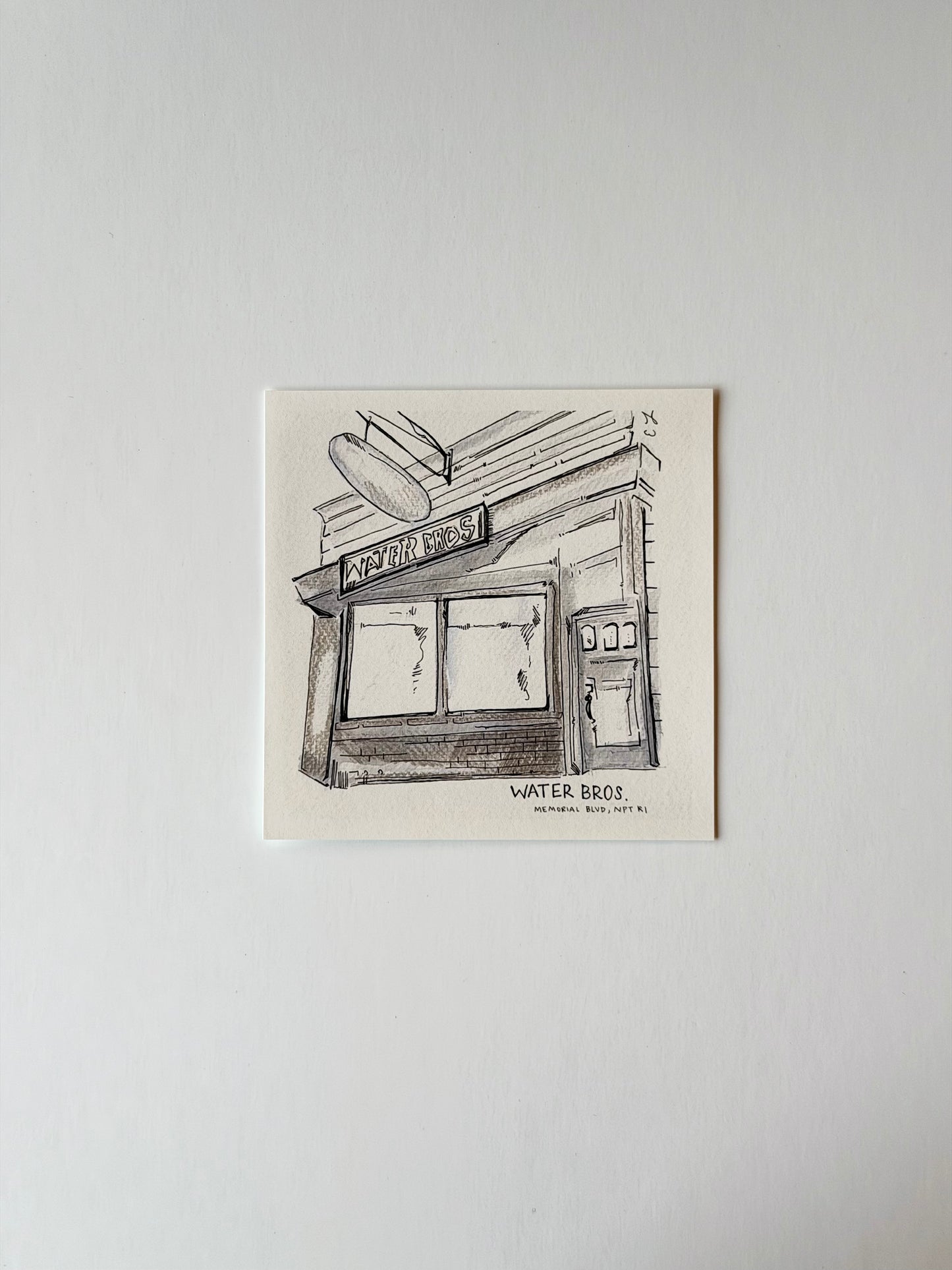 "Waterbrothers 2" Print by Emalia Mae