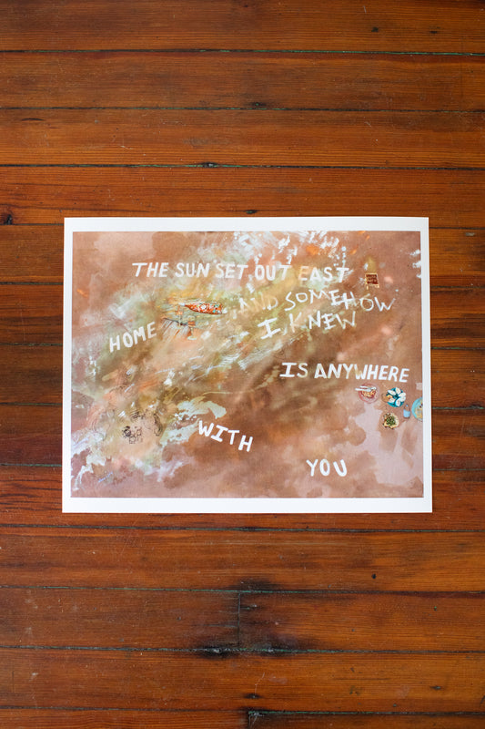 Pryce Print "Sunset Out East"
